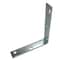 Prime-Line Corner Bracket, 5 in., Steel Construction, Zinc-Plated, L-Angle (1 Pair) MP11345-2 - alternate 1